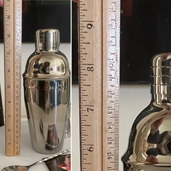 TNCO Cocktail Shaker Set With Jigger and Spoon - Picture 6 of 10